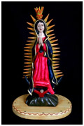 Our Lady of Guadalupe bulto